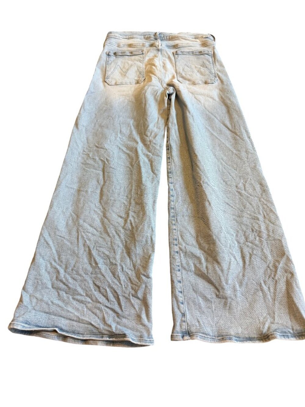 Mother Lil Patch Pocket Undercover Sneak California Cruiser Jeans Size 31 Womens - Picture 6 of 13